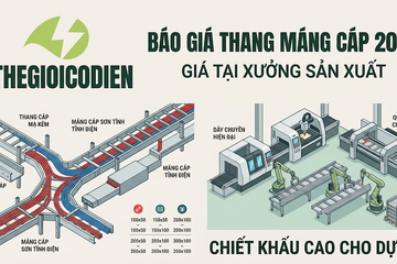 Báo giá thang máng cáp mới nhất 2026 - Giá tại xưởng