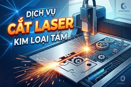 Cắt Laser Kim Loại Tấm